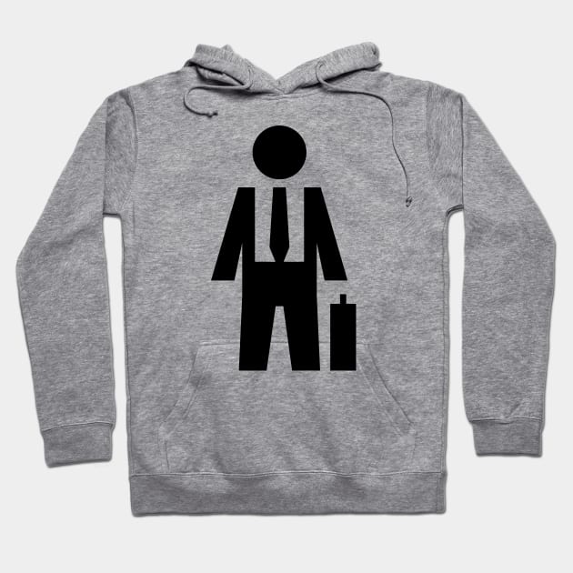 Businessman Hoodie by schlag.art